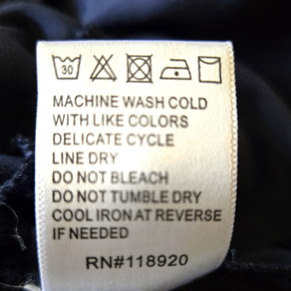 Lucy Paris Dark Blue and White Bomber Jacket - Picture 8 of 16